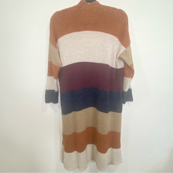 HYFVE HYFVE HYFVE size medium Sweater Long cardigan Multi Color block - Picture 2 of 6